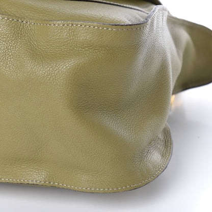 Chloe Calfskin Large Marcie Satchel Green 6 of 11