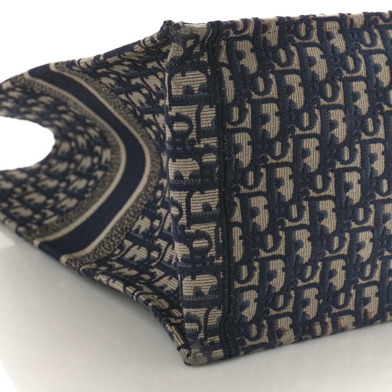 Christian Dior Oblique Large Book Tote Blue Multicolor 9 of 15