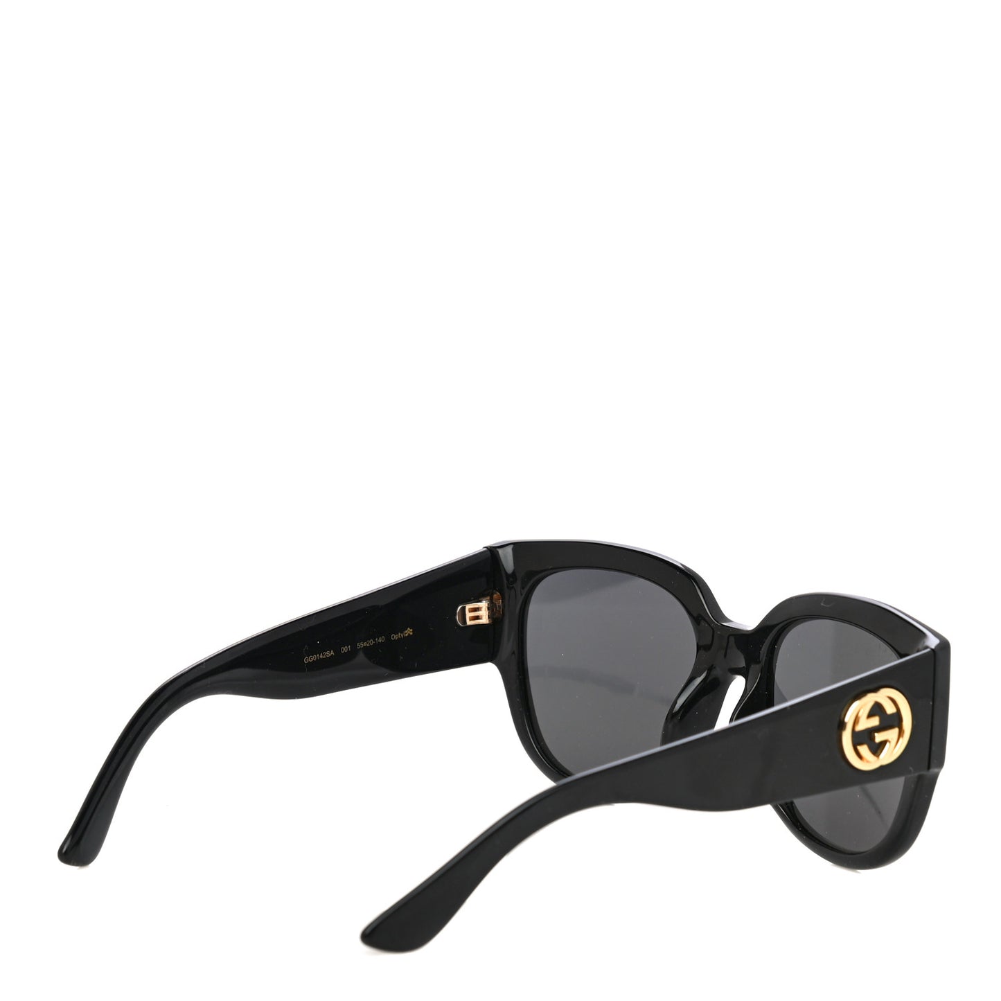 Acetate Square Frame Sunglasses GG0142SA