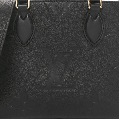 Louis Vuitton Empreinte Monogram Giant Onthego PM Black 7 of 9