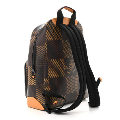 Louis Vuitton X NIGO Giant Damier Ebene Monogram Campus Backpack 3 of 10