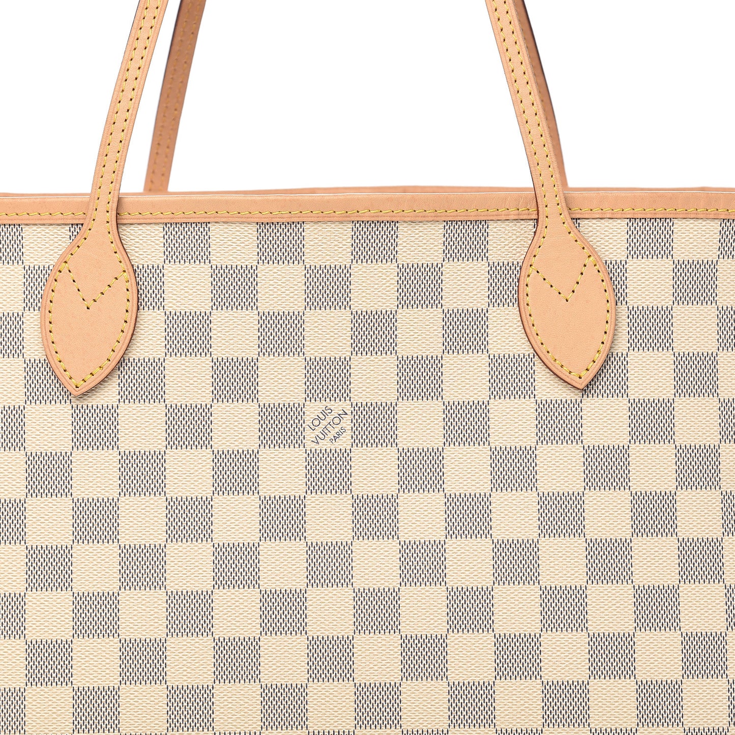 Damier Azur Neo Neverfull MM Rose Ballerine