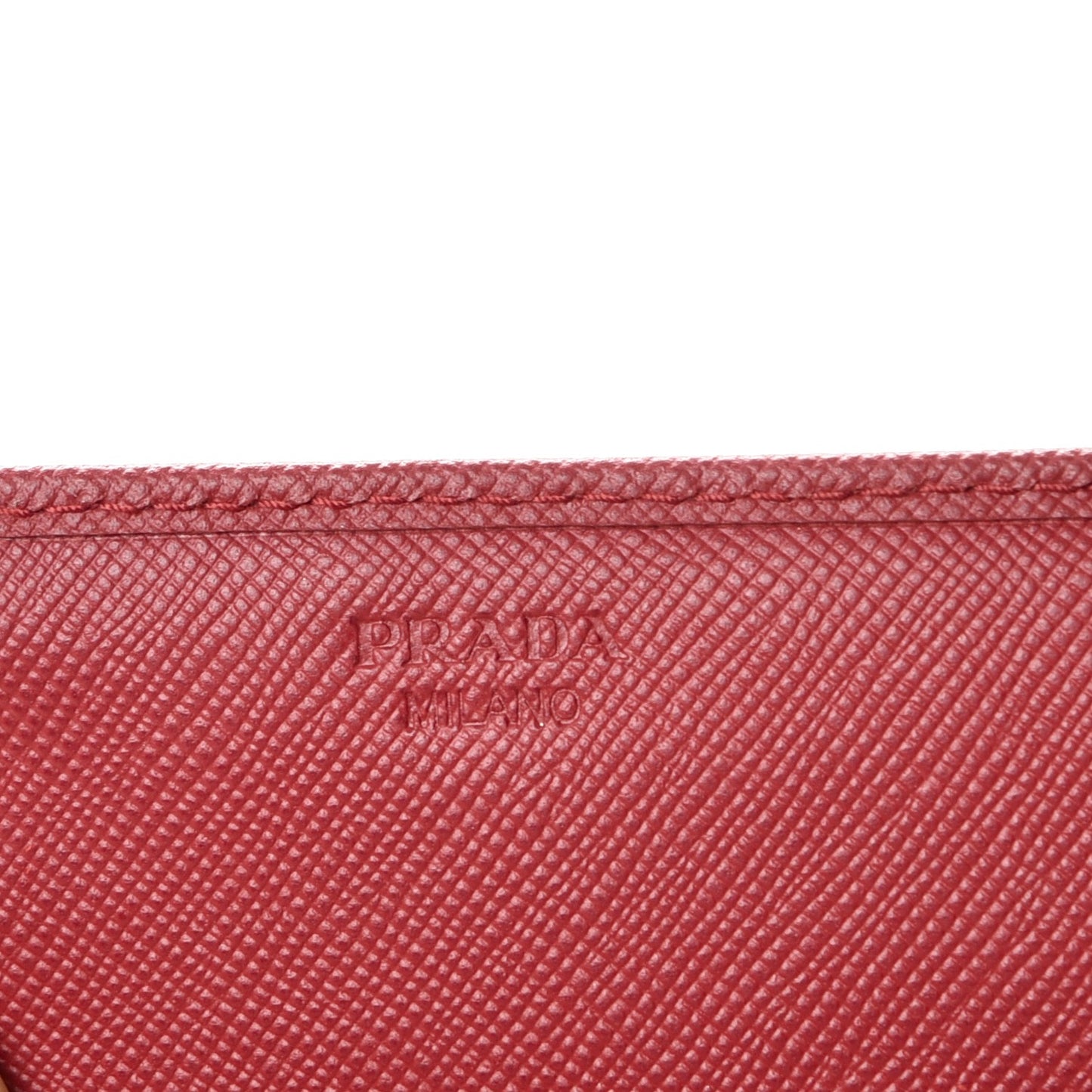 Saffiano Metal Continental Flap Wallet Fuoco