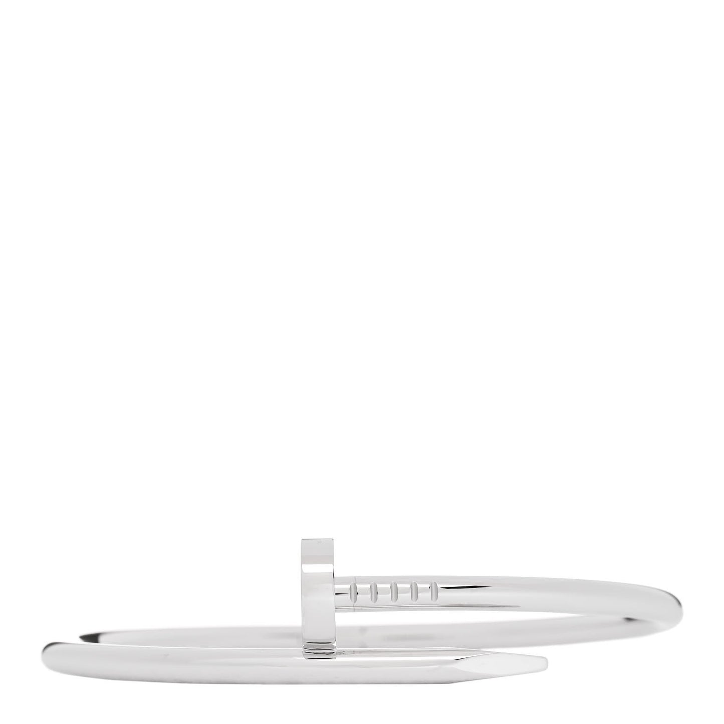 18K White Gold Juste Un Clou Bracelet 17