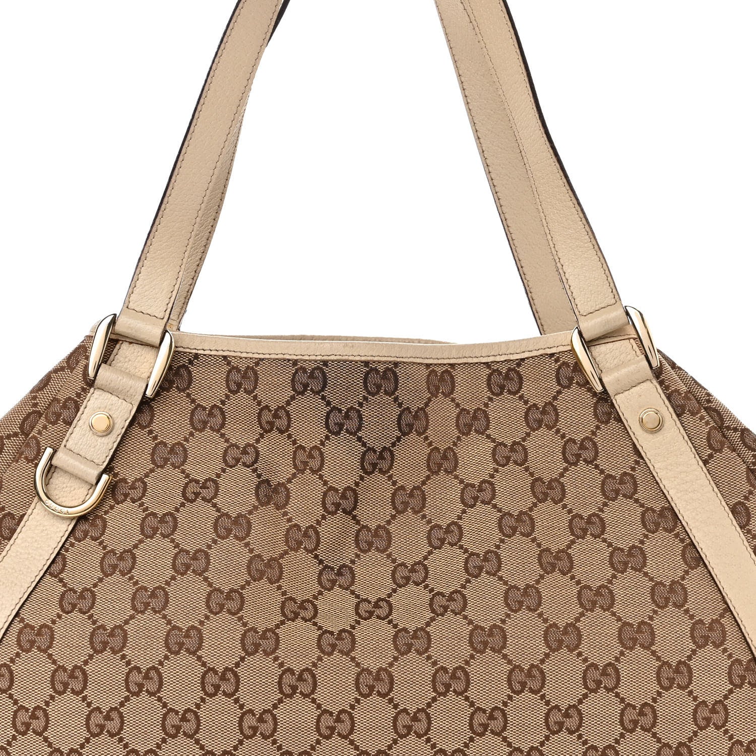 Gucci Monogram Medium Abbey Shoulder Bag Off White 8 of 10