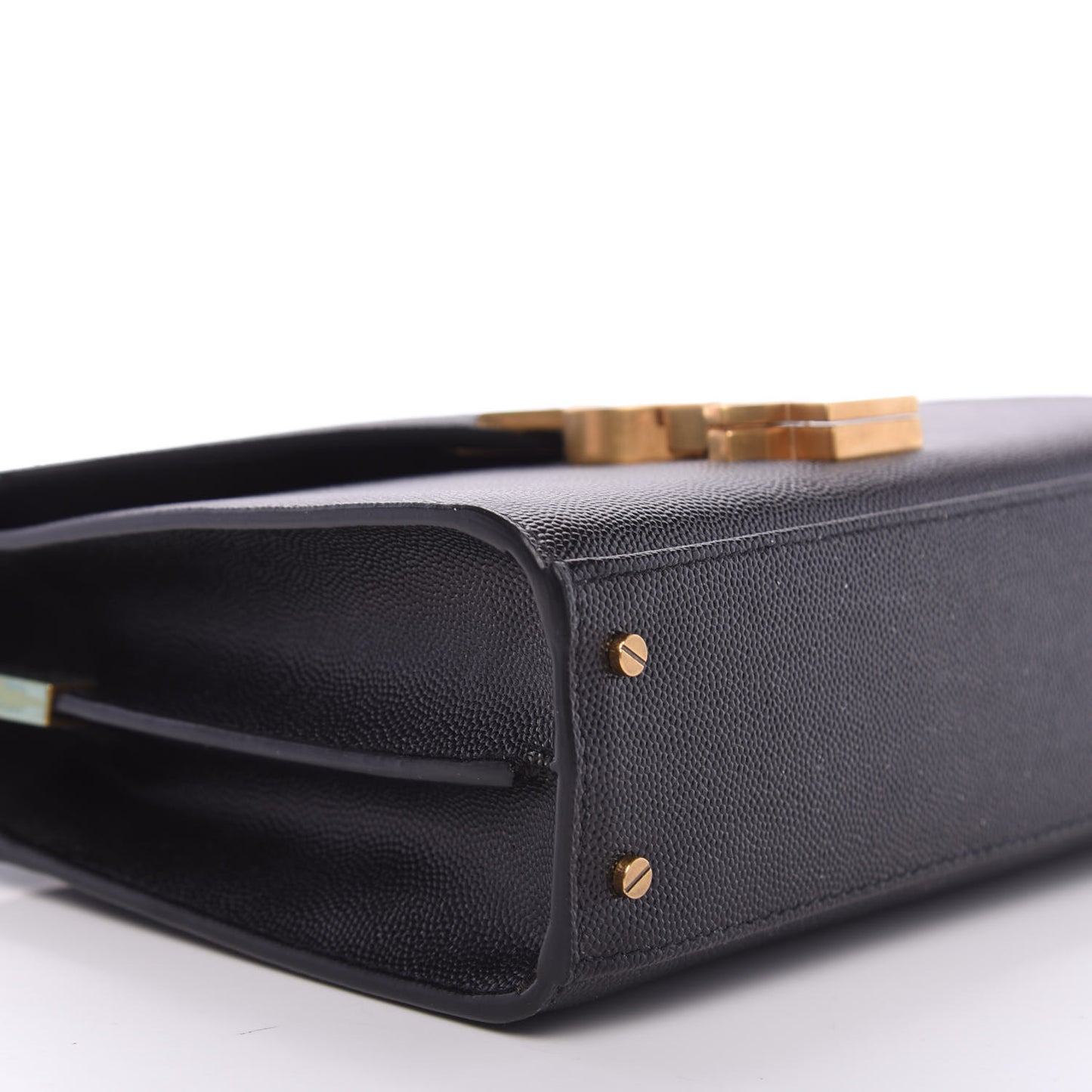 Grain de Poudre Mini Classic Monogram Cassandra Top Handle Black Rouge Legion
