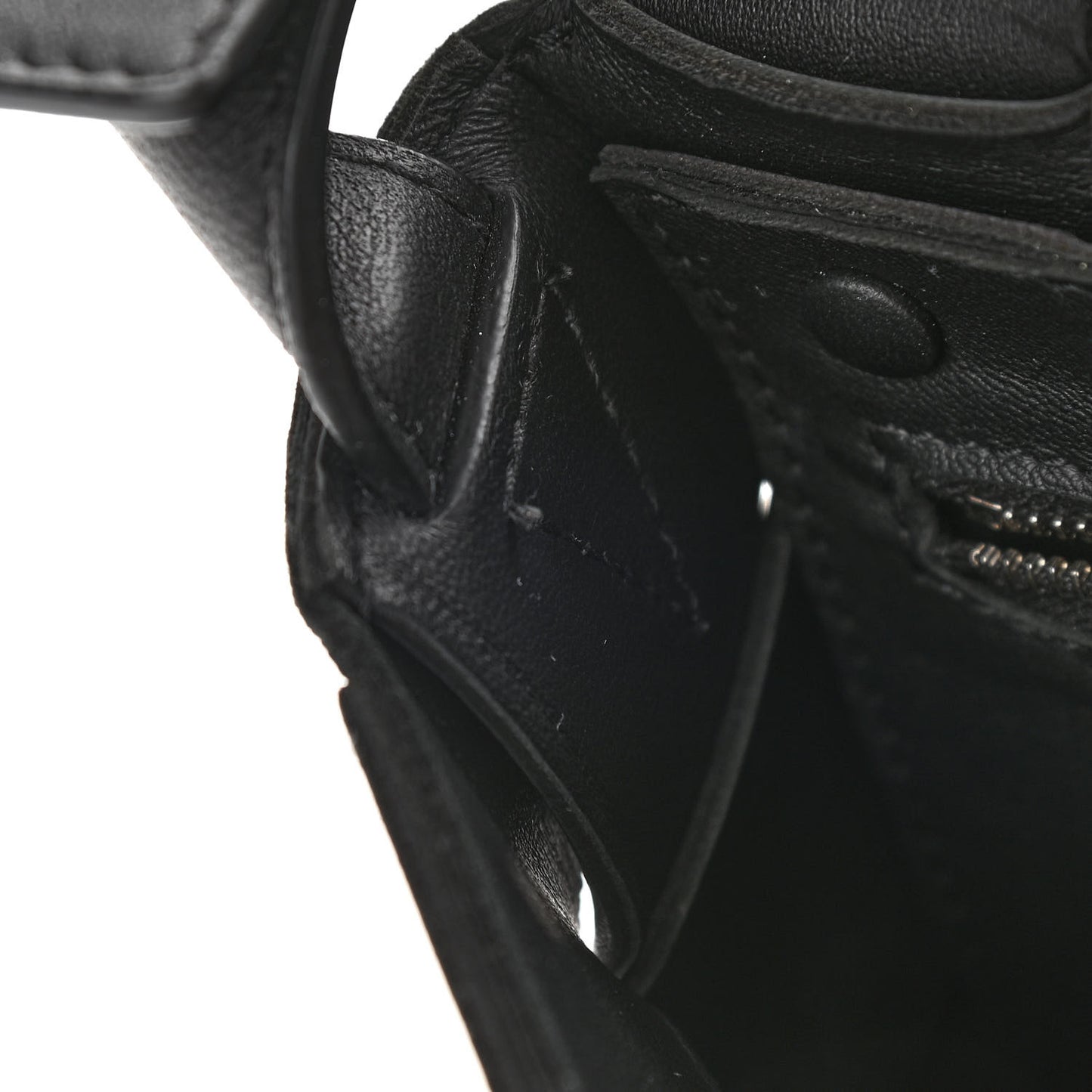 Lambskin Maxi Intrecciato Cassette Crossbody Bag Black
