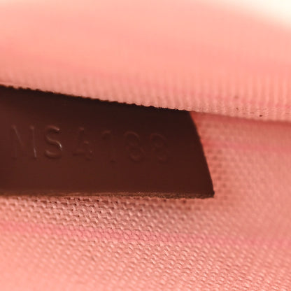 Louis Vuitton Damier Ebene Neo Neverfull MM Rose Ballerine 9 of 15