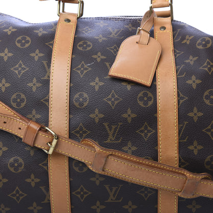 Louis Vuitton Monogram Keepall Bandouliere 55 9 of 9