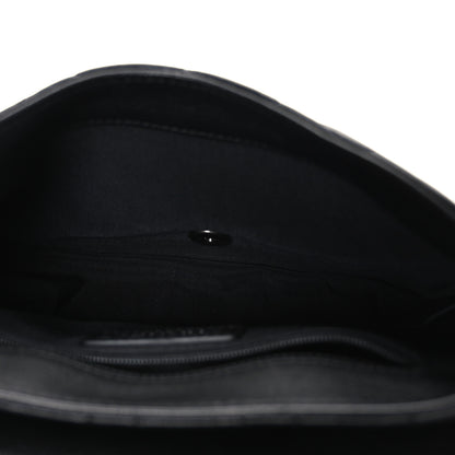 Chanel Calfskin Quilted Casual Pocket Messenger Flap Black 5 of 11