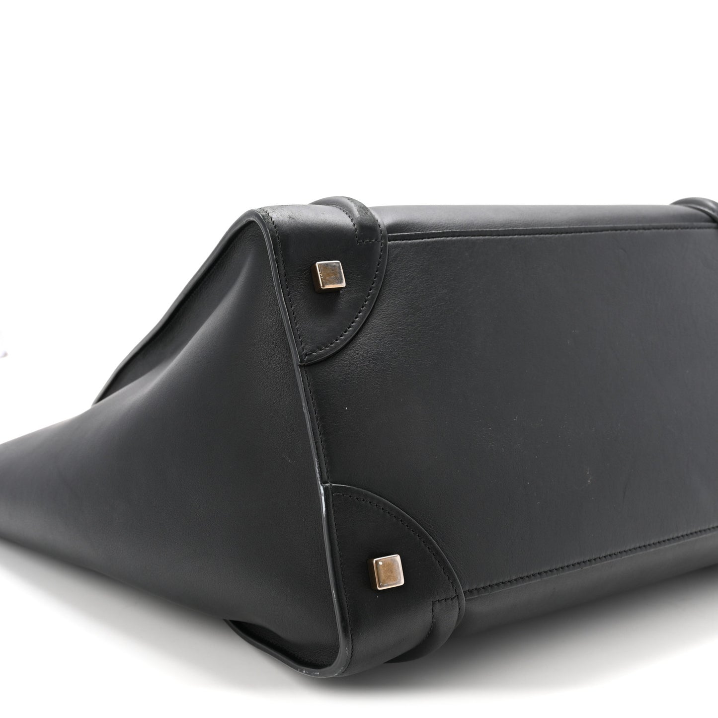 Smooth Calfskin Mini Luggage Black