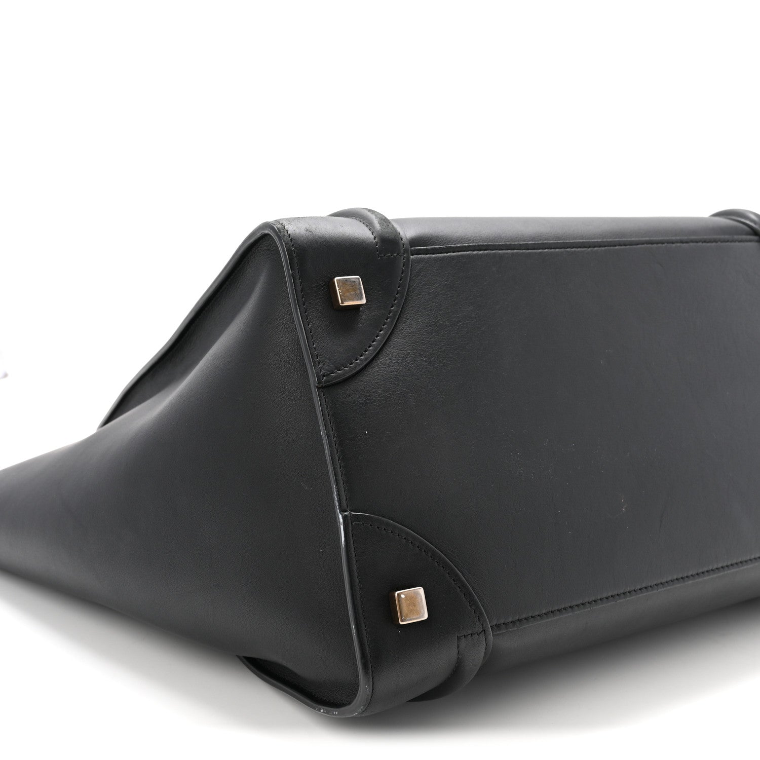 Celine Smooth Calfskin Mini Luggage Black 9 of 10