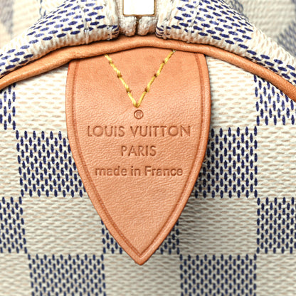 Louis Vuitton Damier Azur Speedy 25 7 of 9