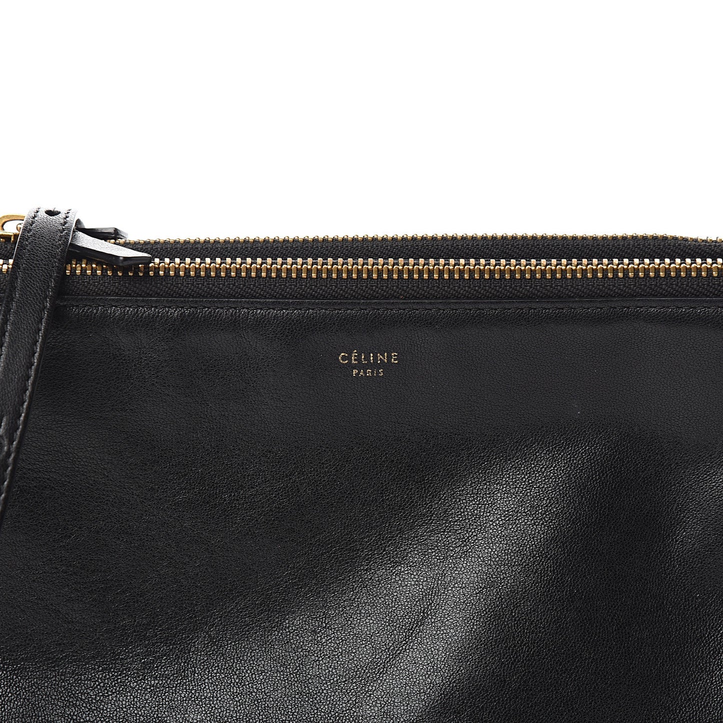 Lambskin Small Trio Crossbody Bag Black