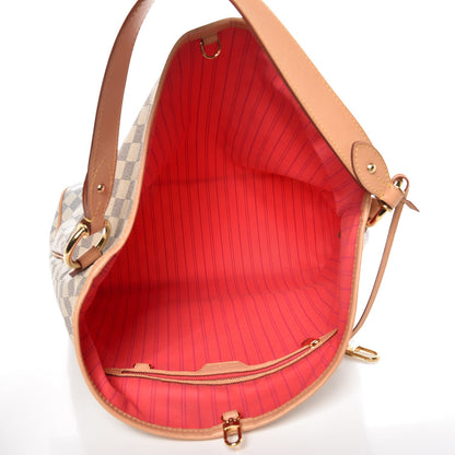 Louis Vuitton Damier Azur Delightful MM Pink 5 of 7