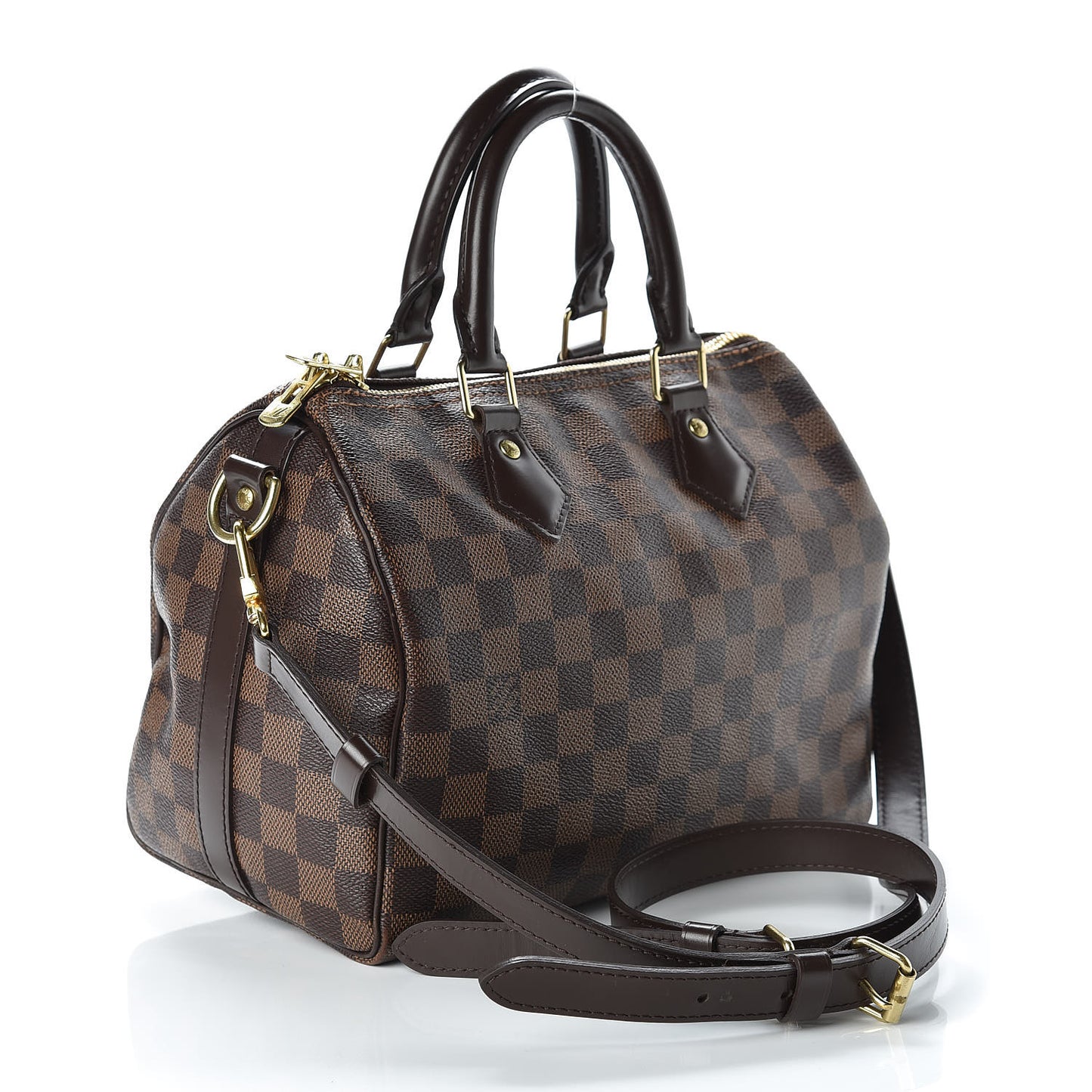 Damier Ebene Speedy Bandouliere 25