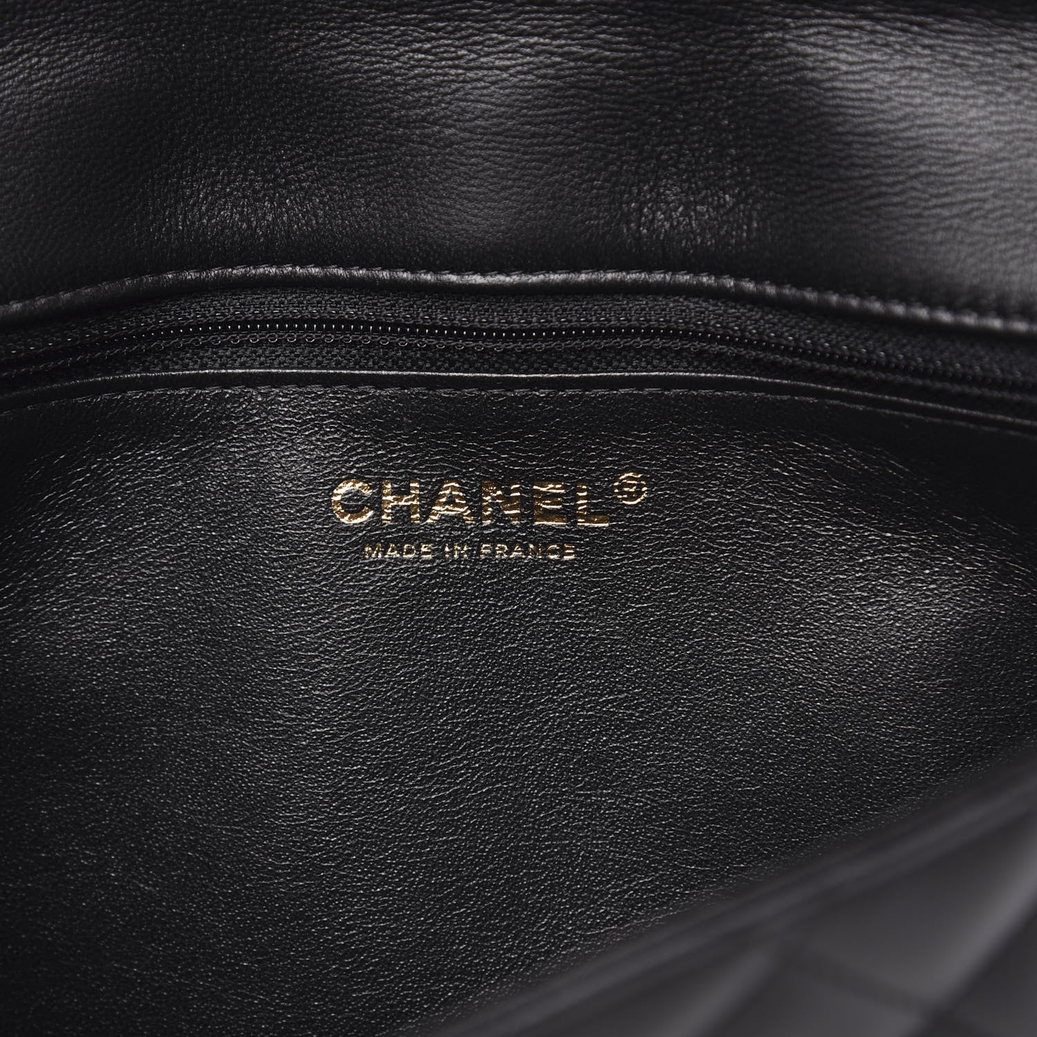 Chanel Lambskin Quilted Flap Clutch Black 6 of 10