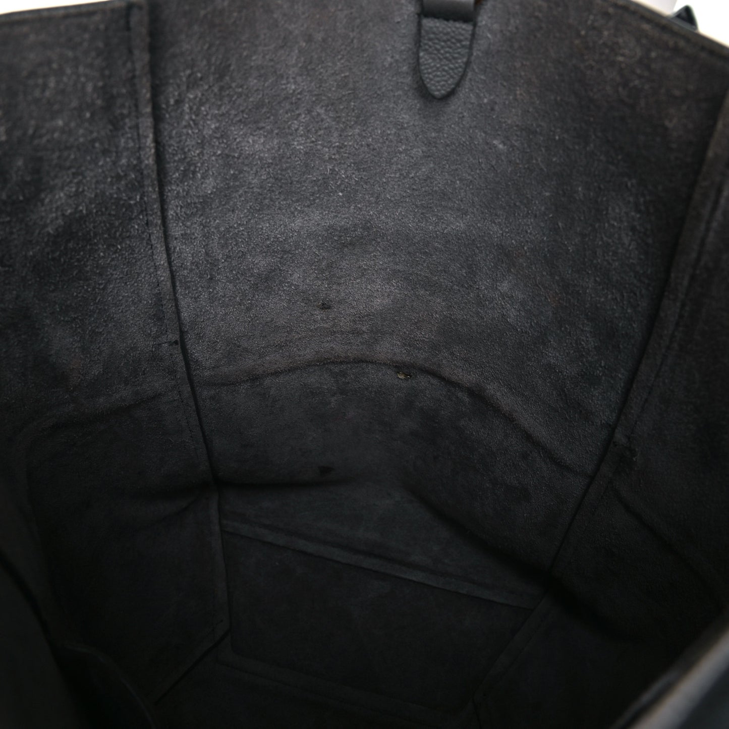 Soft Grained Calfskin Sangle Bucket Bag Kohl