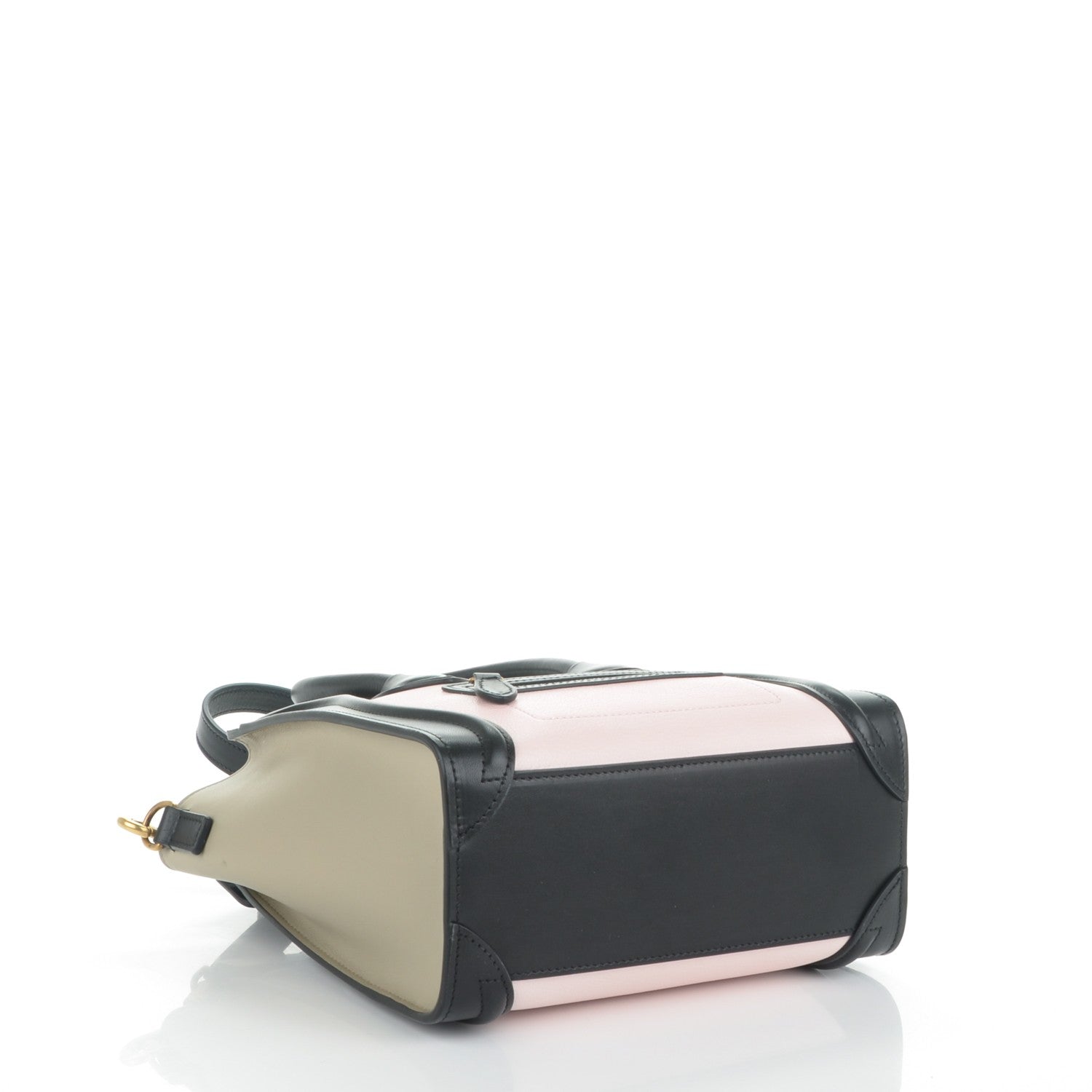 Celine Smooth Drummed Calfskin Nano Tri-Color Luggage Light Rose 4 of 6