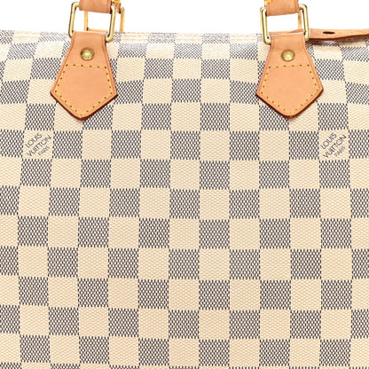 Louis Vuitton Damier Azur Speedy 30 8 of 13