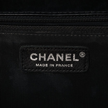 Chanel Lambskin Chevron Quilted Single Flap Black 5 of 11