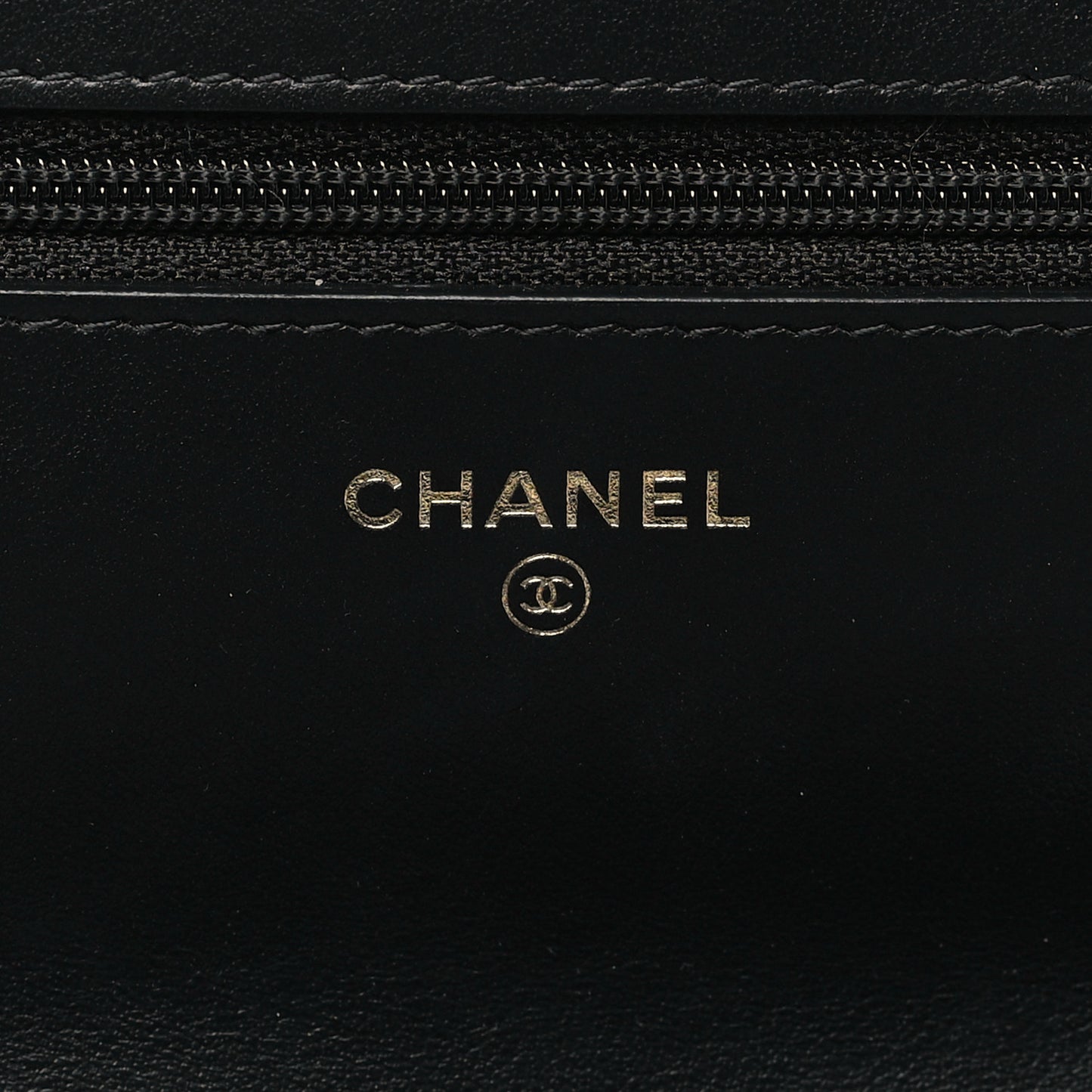 Tweed Quilted Chanel 19 Wallet On Chain WOC Black White
