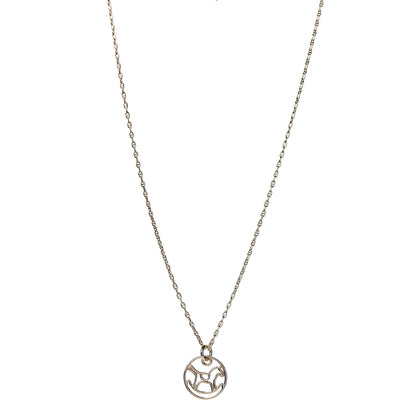 Hermes 18K Yellow Gold Dada Baby Rocking Horse Pendant Necklace 1 of 6