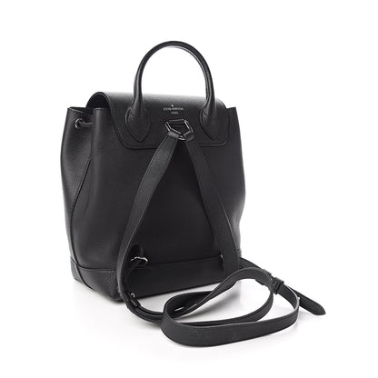Louis Vuitton Calfskin Lockme Backpack Black 3 of 10