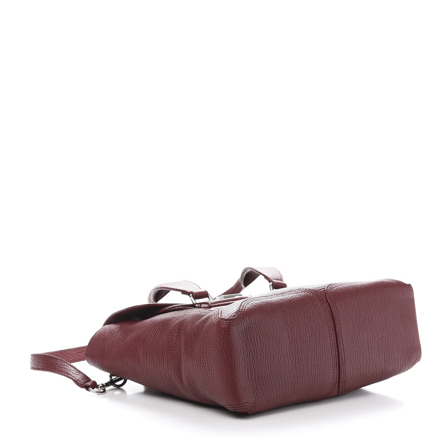 3.1 Textured Calfskin Medium Pashli Satchel Oxblood
