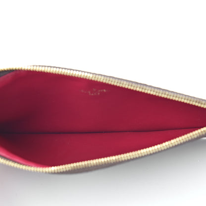 Louis Vuitton Monogram Felicie Chain Wallet Zippered Insert Fuchsia 5 of 8