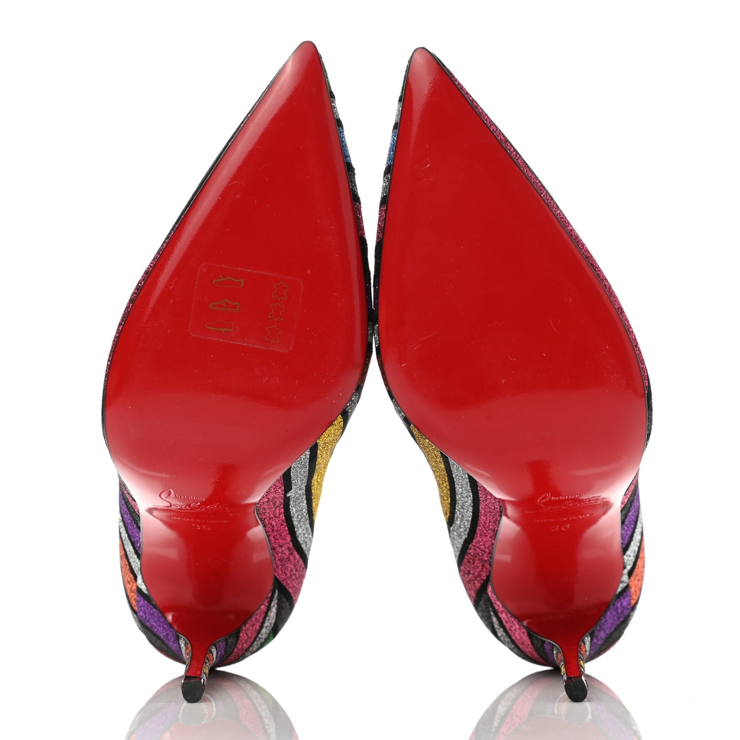 Suede Stripyglitter So Kate 120 Pumps 36 Multi