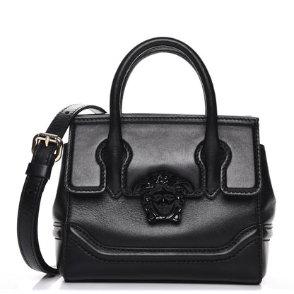 Versace Calfskin Small Palazzo Empire Bag Black 1 of 10