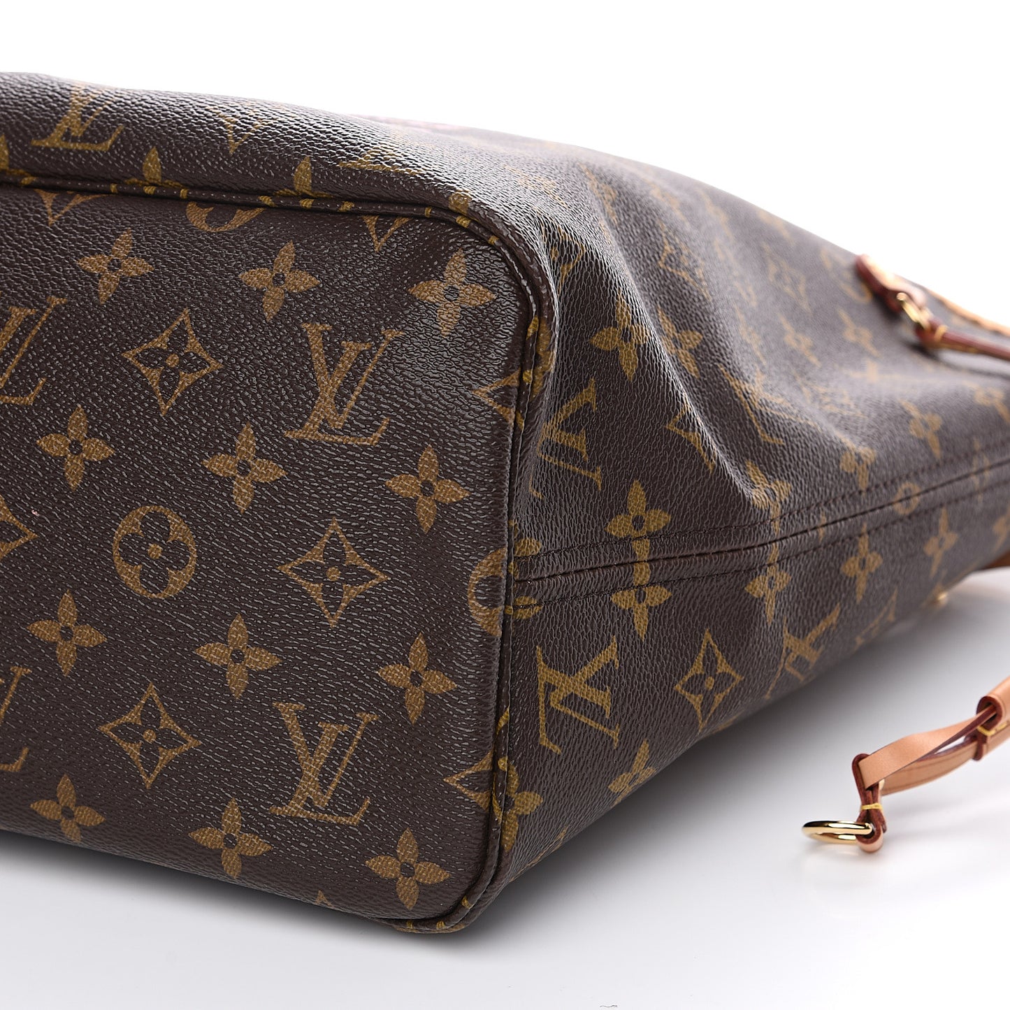 Monogram Maui V Neverfull MM Rose Ballerine