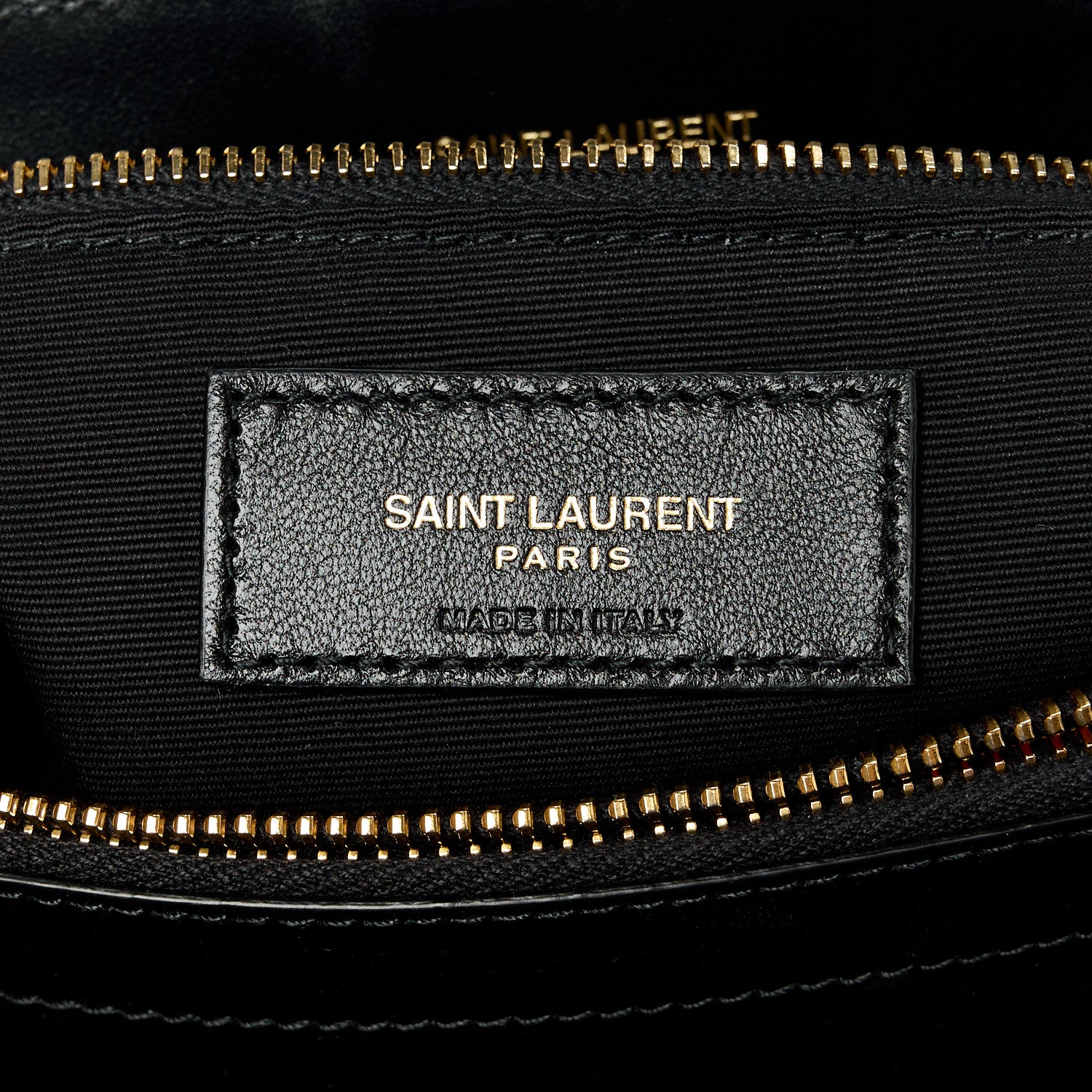 Saint Laurent Calfskin Y Quilted Monogram Medium Loulou Chain Satchel Black 7 of 11