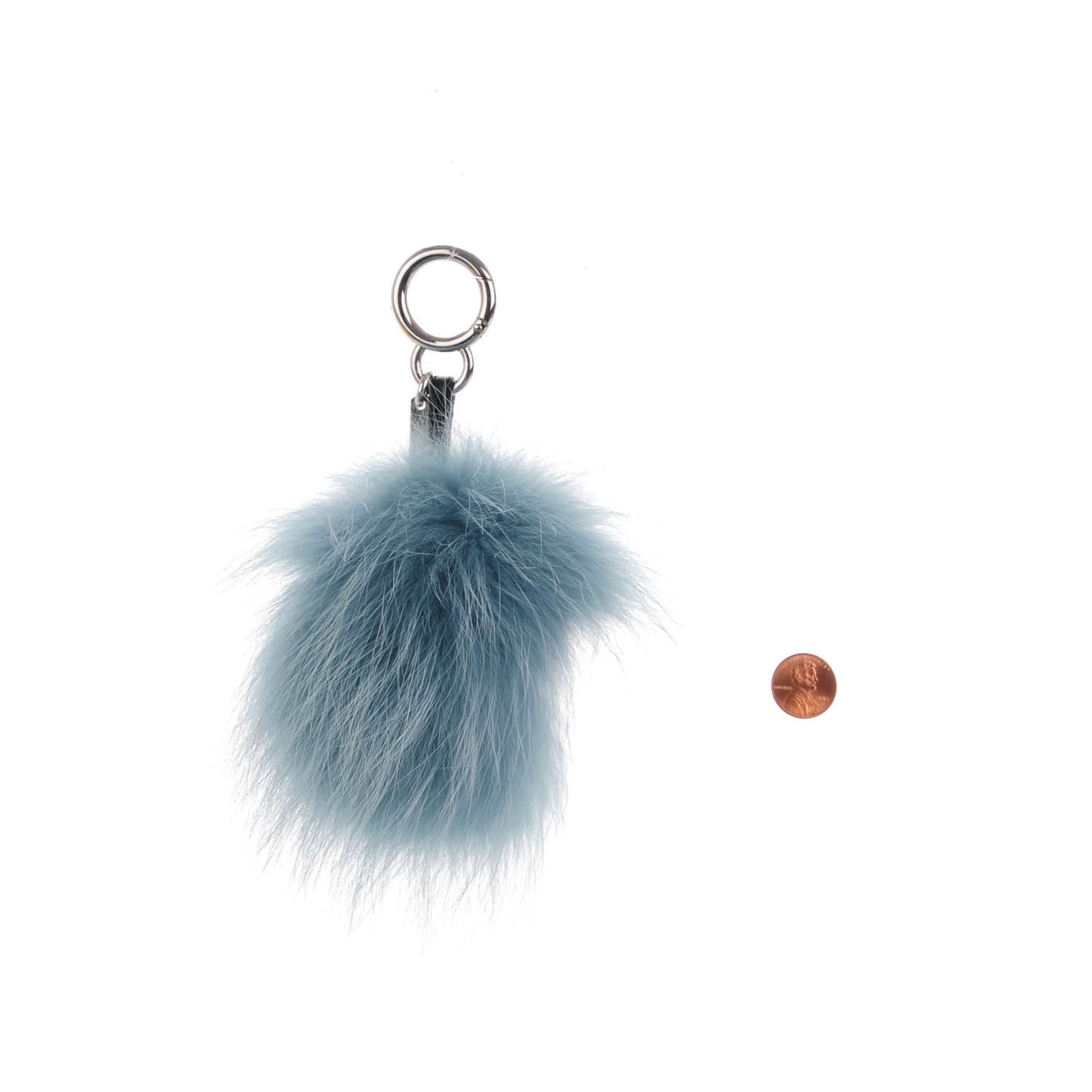 Fox Mink Rabbit Fur Vitello Flamingo Mini Monster Bag Bug Charm Lagoon Black Multicolor