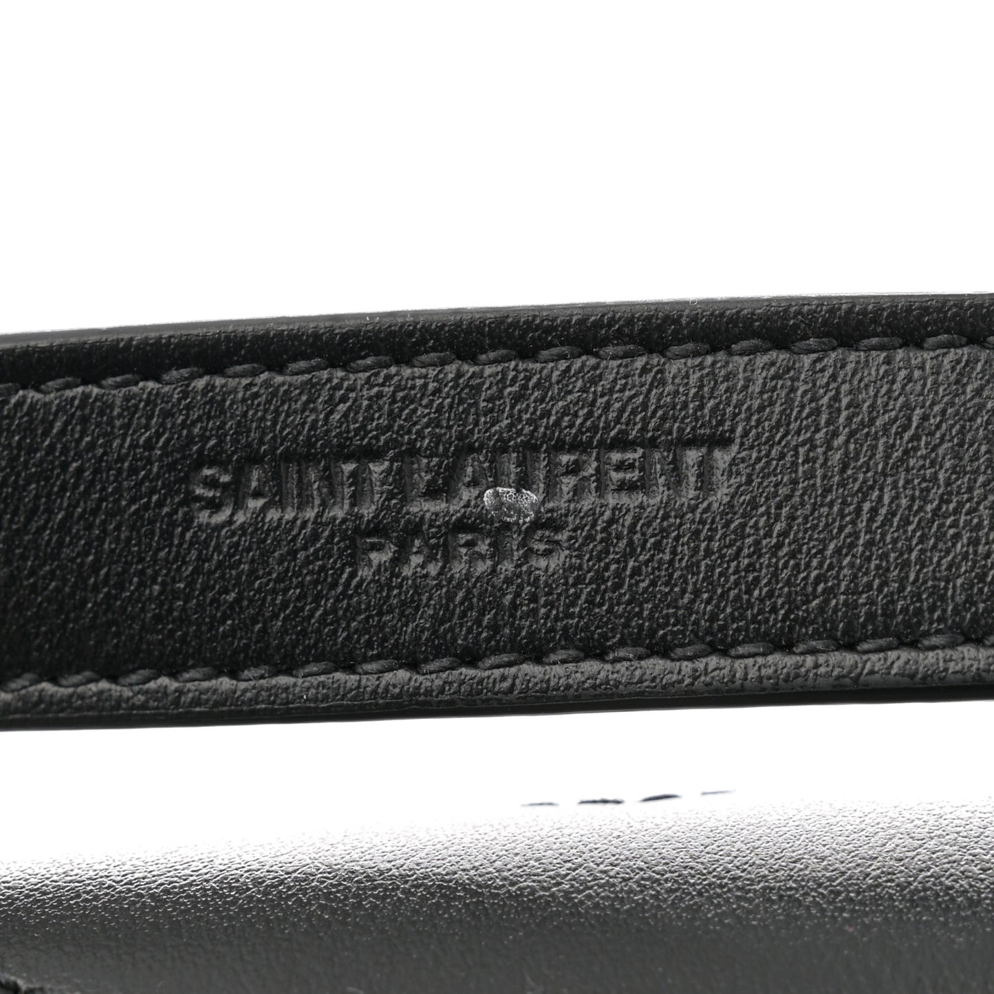 Calfskin Y Quilted Monogram Monochrome Large Loulou Chain Satchel Black