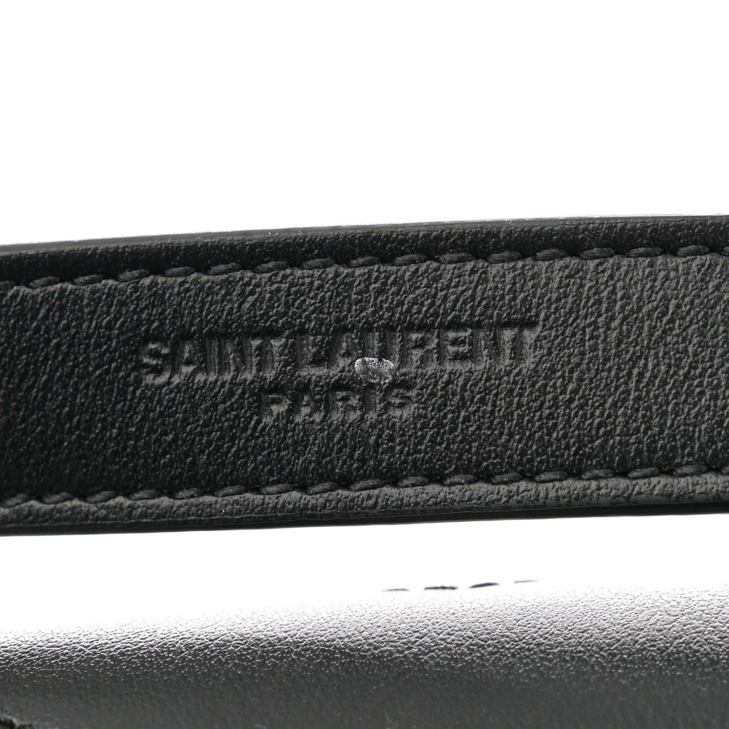 Saint Laurent Calfskin Y Quilted Monogram Monochrome Large Loulou Chain Satchel Black 12 of 13