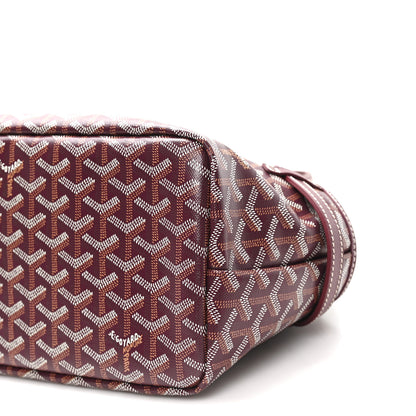 Goyard Goyardine Chien Gris Bag Burgundy 9 of 9
