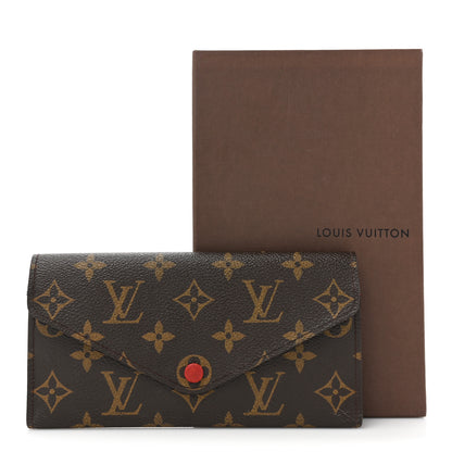 Louis Vuitton Monogram Josephine Wallet Red 12 of 12