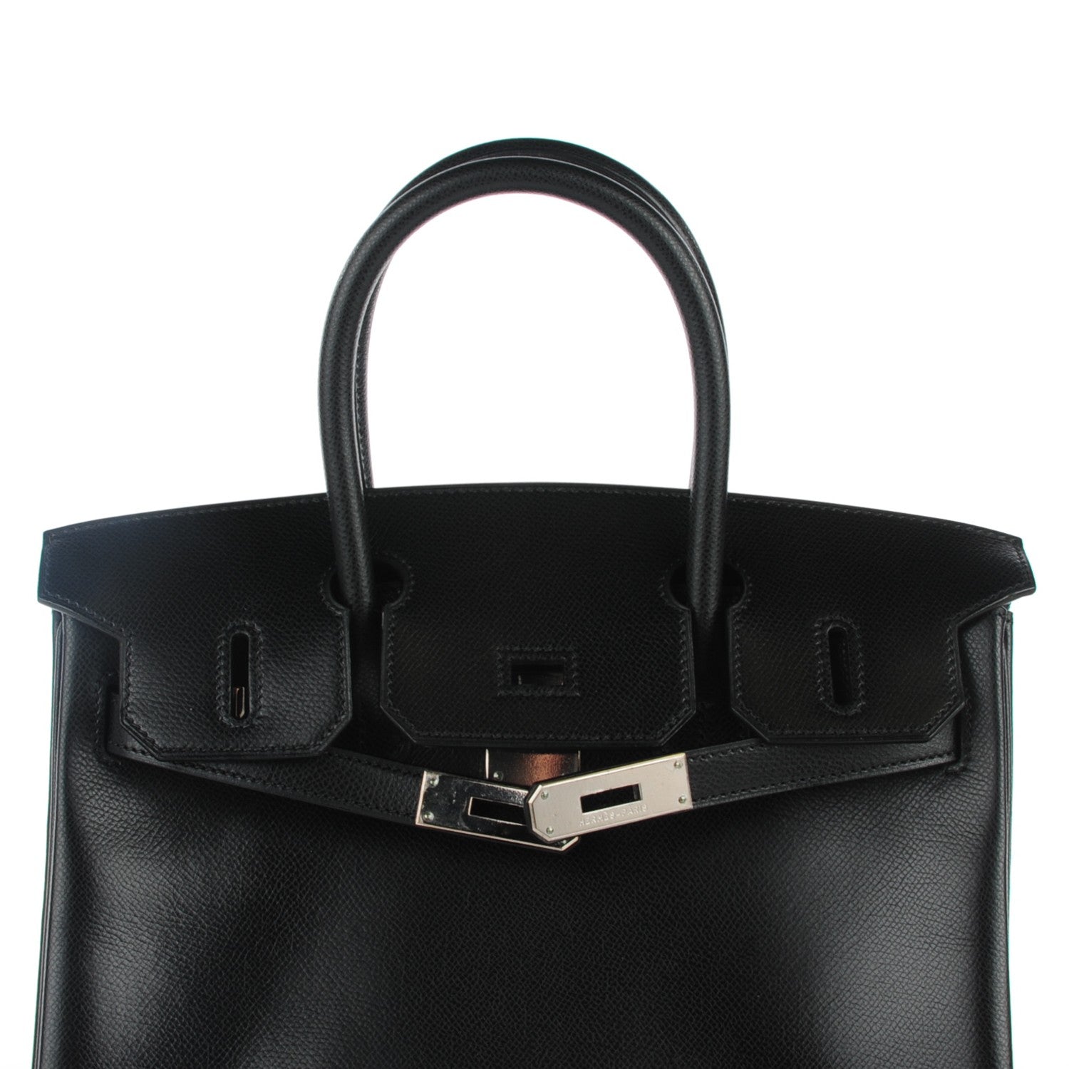 Hermes Courchevel Birkin 30 Black 10 of 23