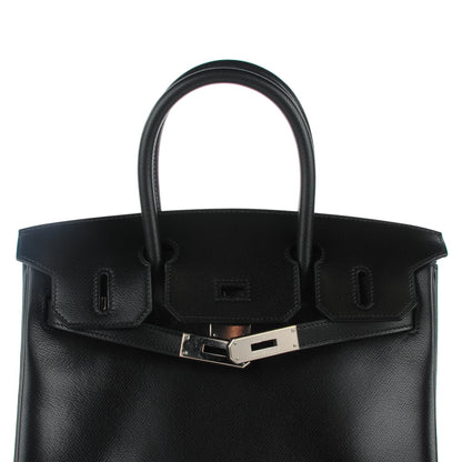 Hermes Courchevel Birkin 30 Black 10 of 23