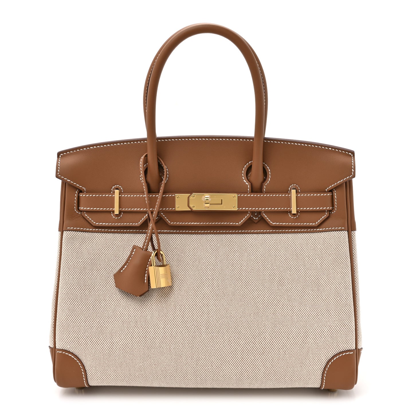 Toile Swift Birkin 30 Gold