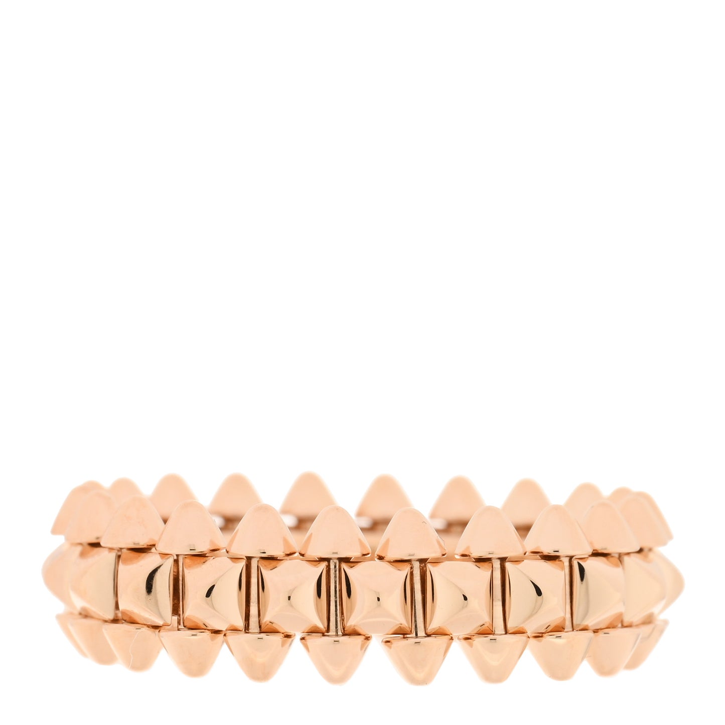 18K Pink Gold SM Clash De Cartier Ring 53 6.25