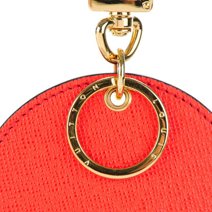 Louis Vuitton Monogram Jungle Dots Bag Charm Key Holder Coquelicot Denim 4 of 7