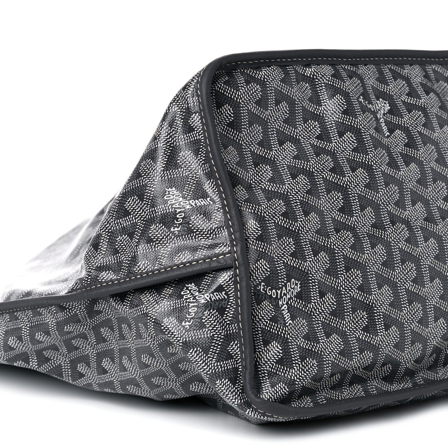 Goyardine Reversible Anjou GM Grey