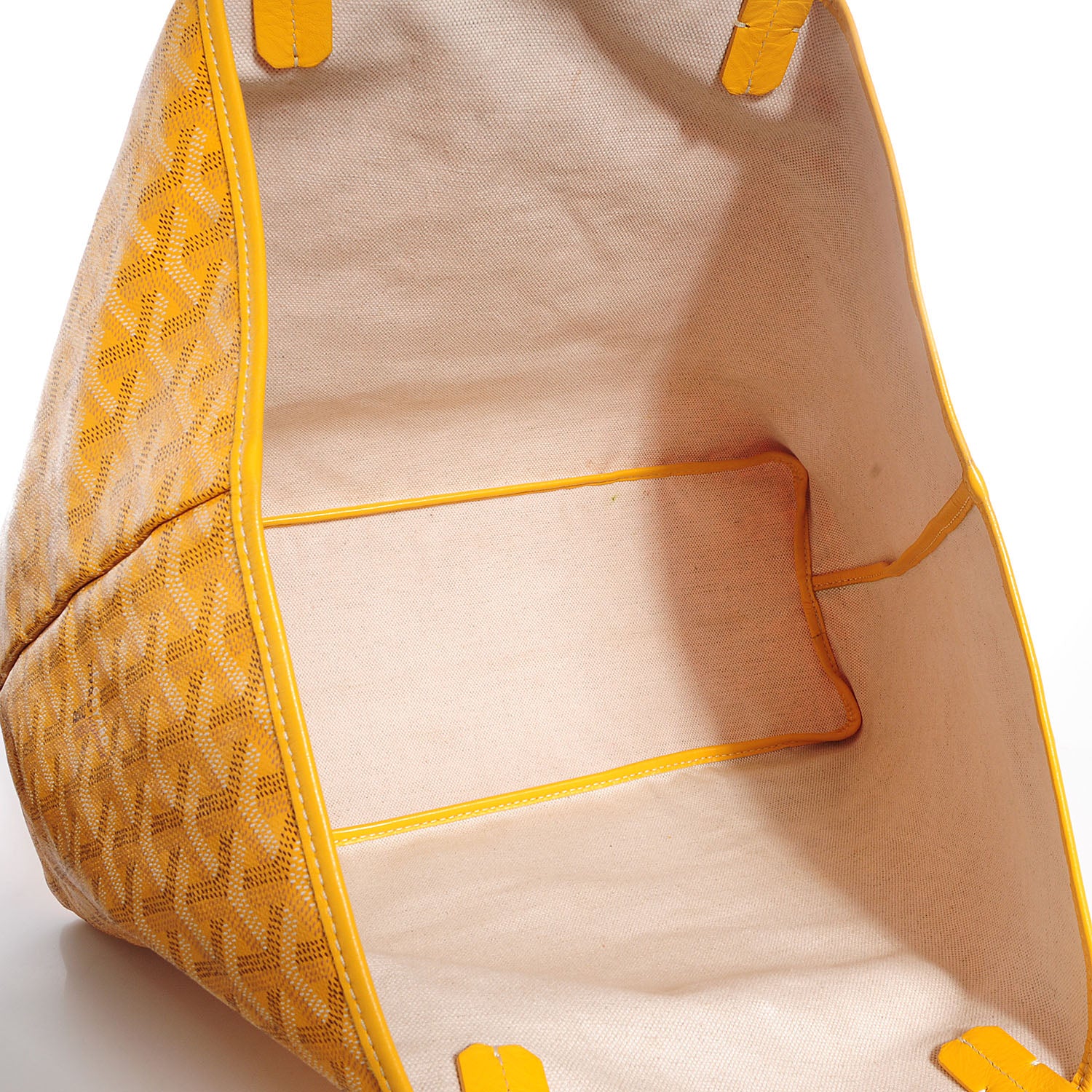 Goyard Goyardine Saint Louis PM Yellow 8 of 8