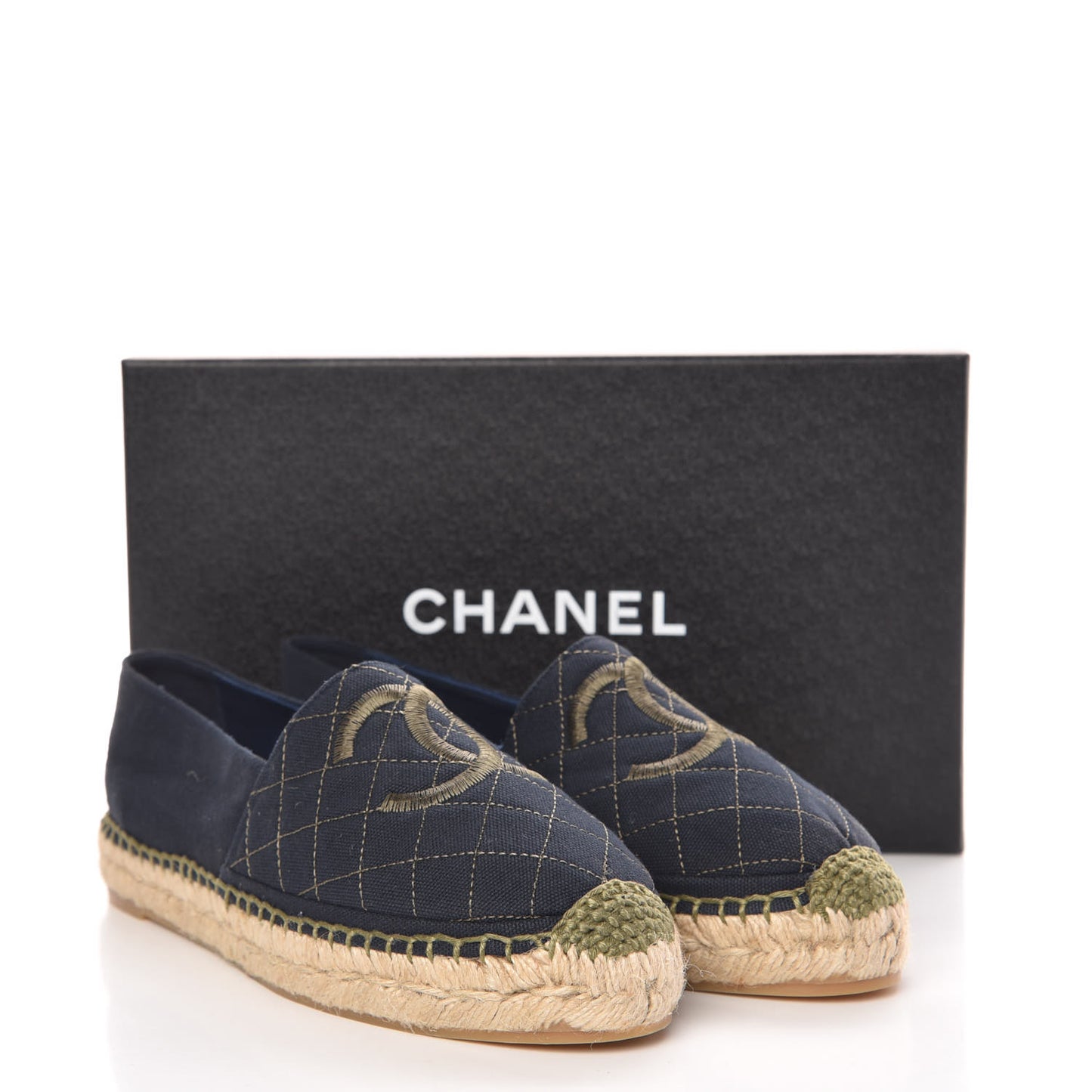 Fabric CC Espadrilles 39 Blue Green