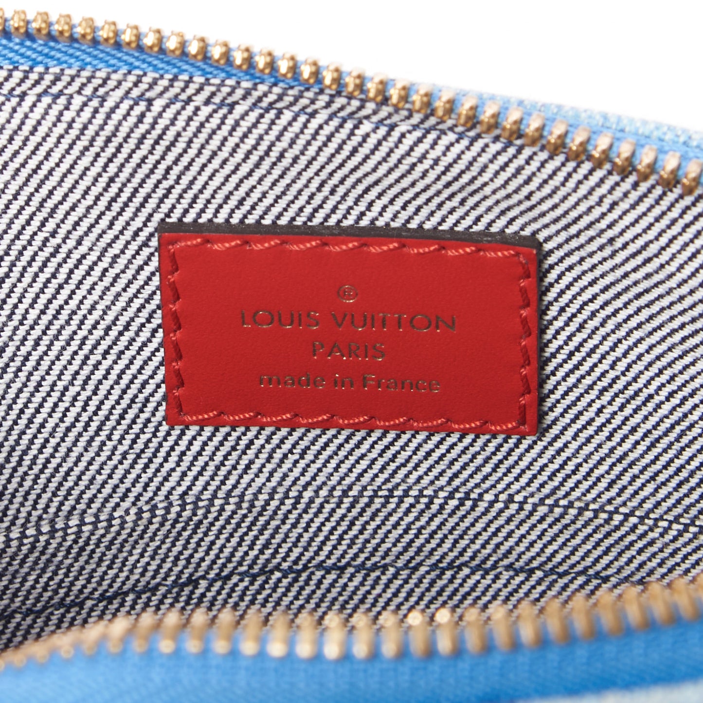 Denim Damier Monogram Patchwork Alma BB
