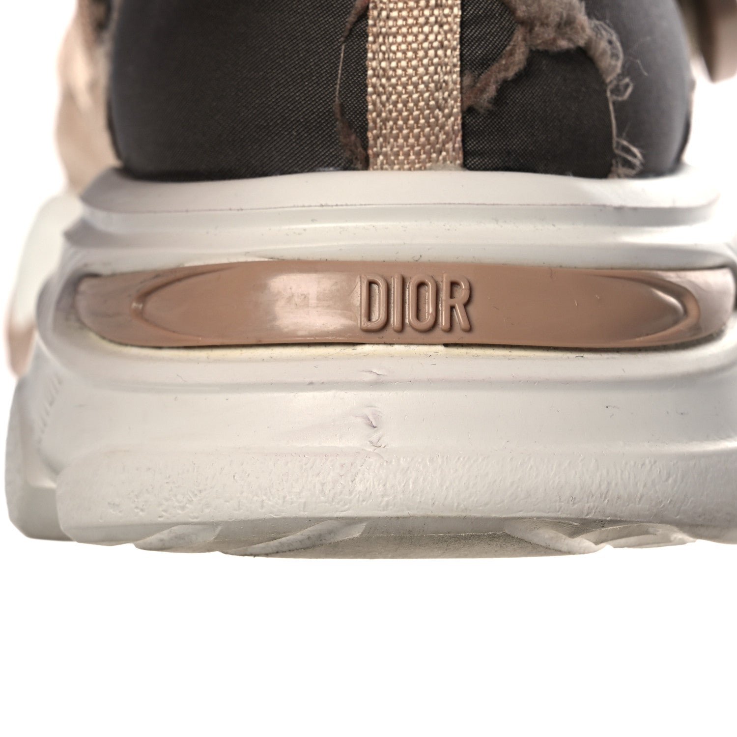 Christian Dior Technical Fabric Nylon Camouflage Womens D-Wander Sneakers 42 Nude 11 of 13