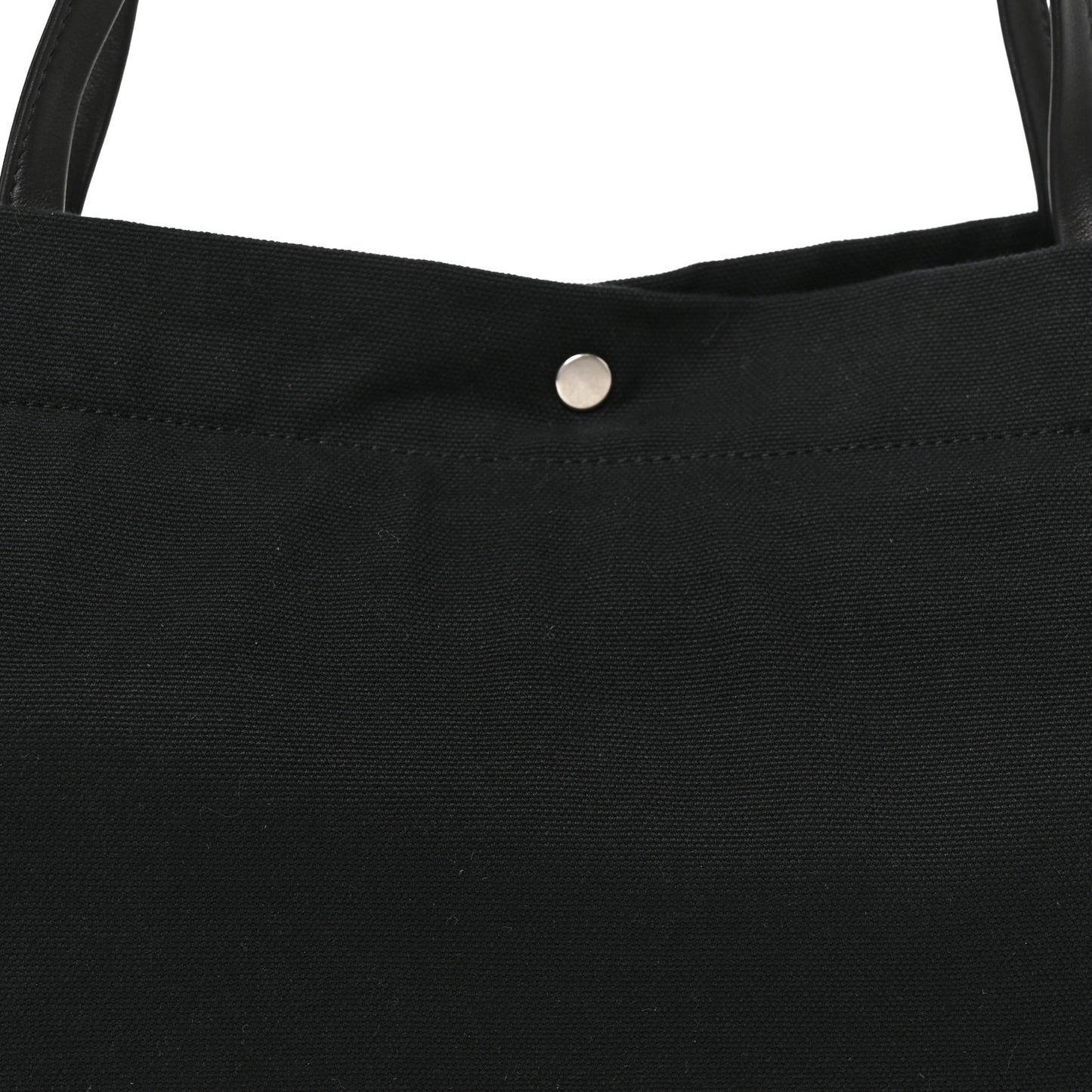 Cotton Twill Idaho Shoulder Bag Black